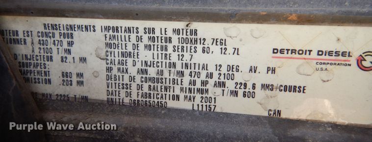 image for item IV9974 2002 Peterbilt 379  semi truck