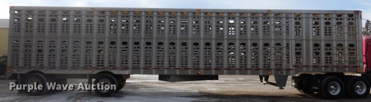 image for item JH9904 2007 Wilson PSADL-400P  livestock trailer