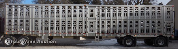image for item JH9904 2007 Wilson PSADL-400P  livestock trailer