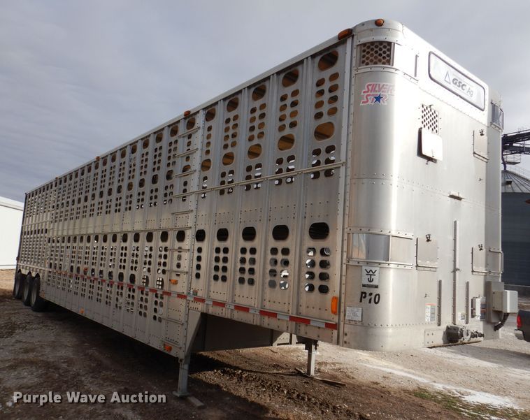 image for item JH9907 2007 Wilson PSDCL-402  livestsock trailer