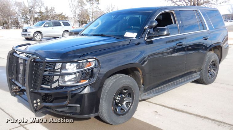 image for item DH8785 2015 Chevrolet Tahoe Police  SUV