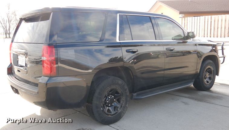 image for item DH8785 2015 Chevrolet Tahoe Police  SUV