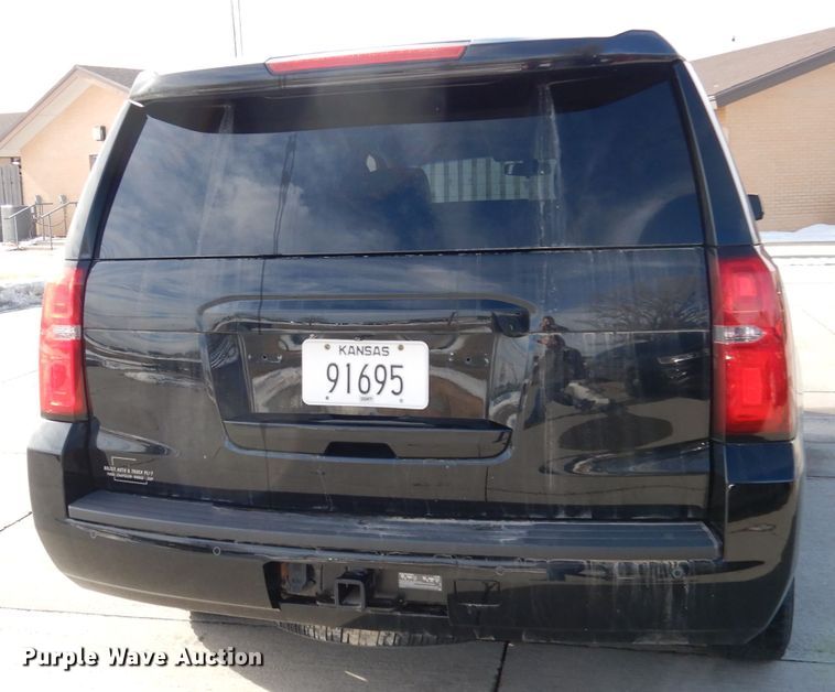 image for item DH8785 2015 Chevrolet Tahoe Police  SUV