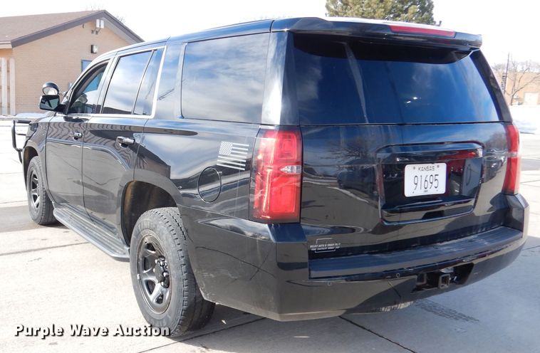 image for item DH8785 2015 Chevrolet Tahoe Police  SUV