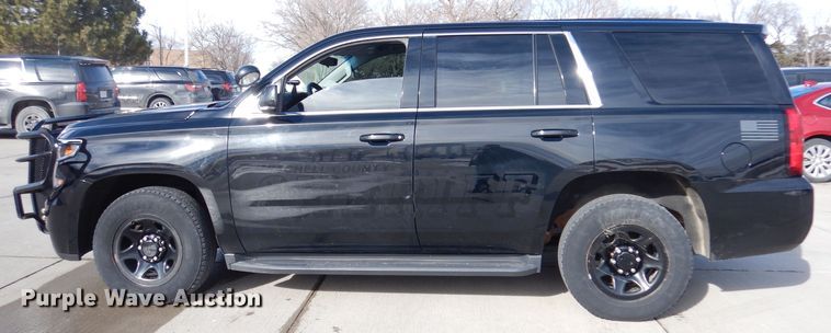 image for item DH8785 2015 Chevrolet Tahoe Police  SUV