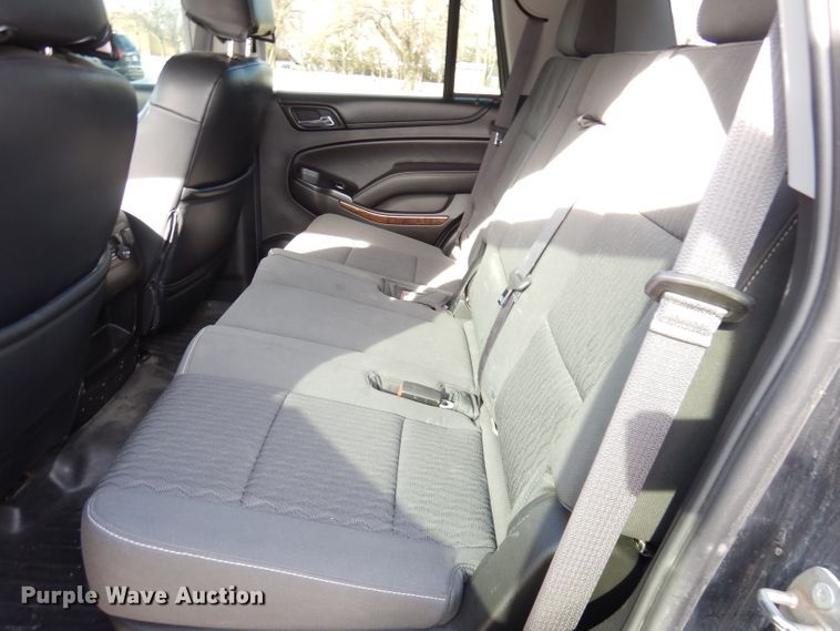 image for item DH8785 2015 Chevrolet Tahoe Police  SUV