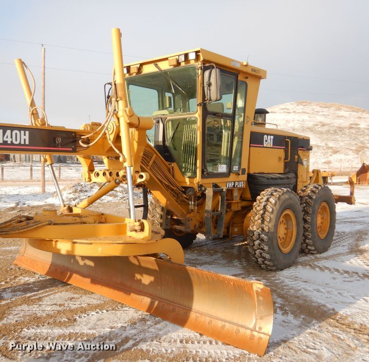 image for item DK3470 2007 Caterpillar 140H  motor grader
