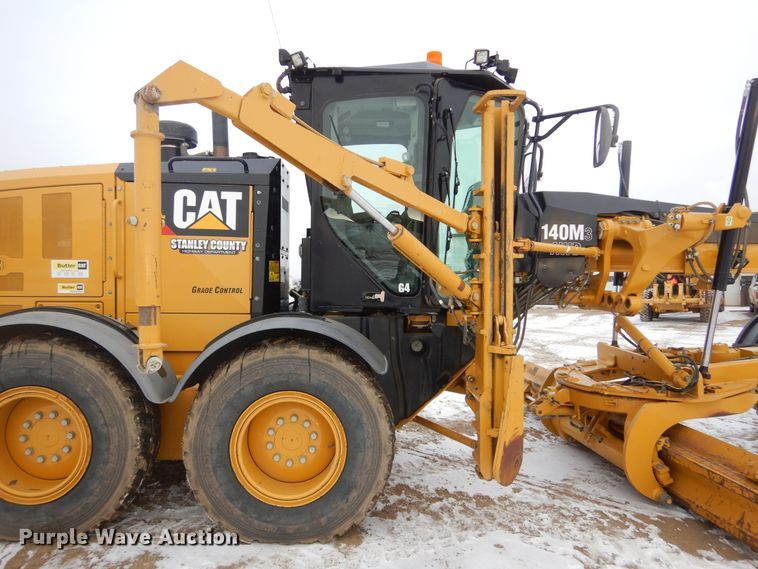 image for item DK3471 2016 Caterpillar 140M3  motor grader
