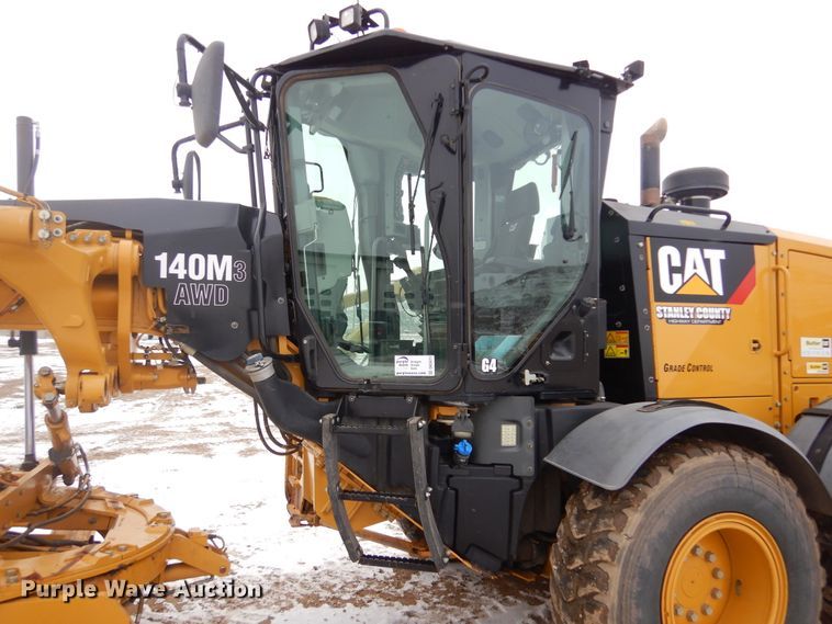 image for item DK3471 2016 Caterpillar 140M3  motor grader