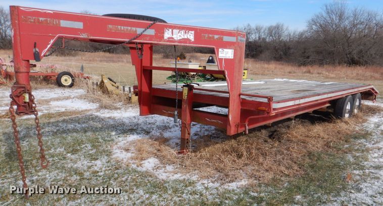 image for item DN2660 1997 Blair  equipment trailer