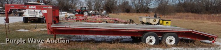 image for item DN2660 1997 Blair  equipment trailer