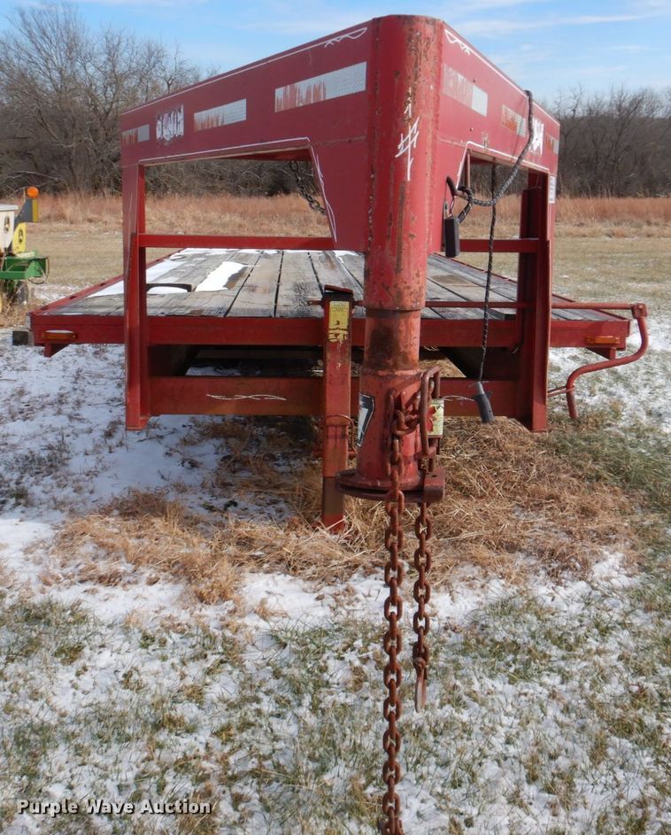 image for item DN2660 1997 Blair  equipment trailer