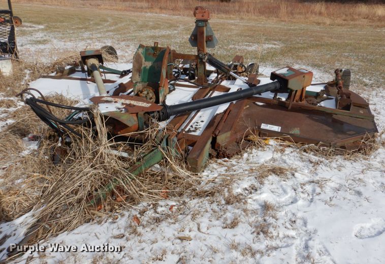 image for item DN2661 2001 Bush Wacker T-180  batwing rotary mower