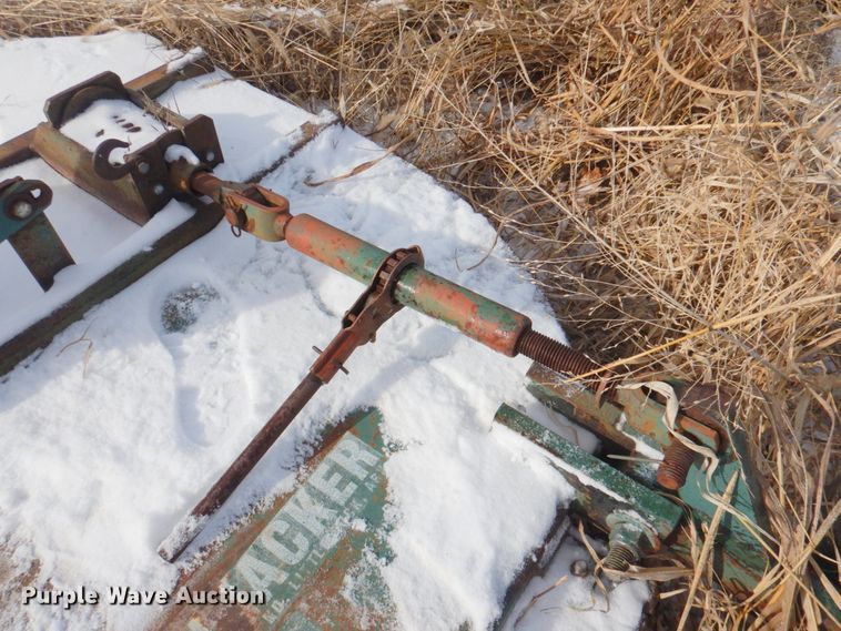 image for item DN2661 2001 Bush Wacker T-180  batwing rotary mower