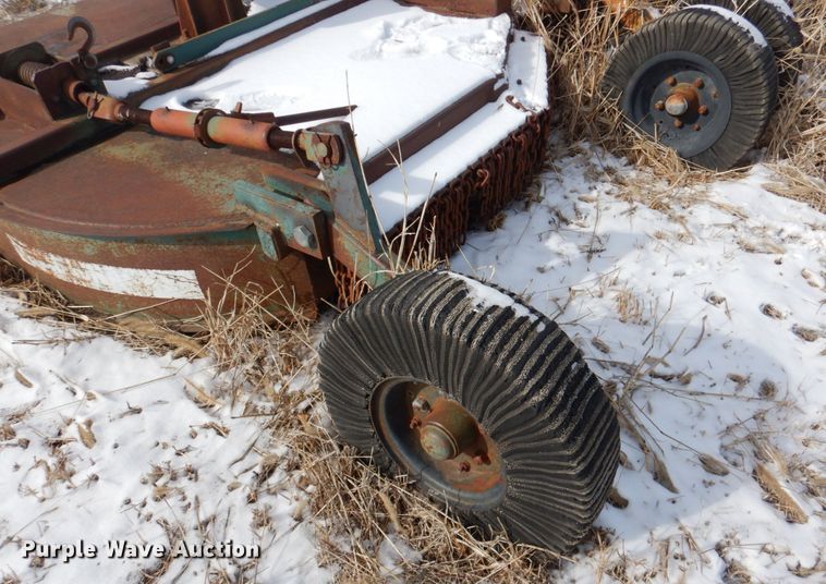 image for item DN2661 2001 Bush Wacker T-180  batwing rotary mower