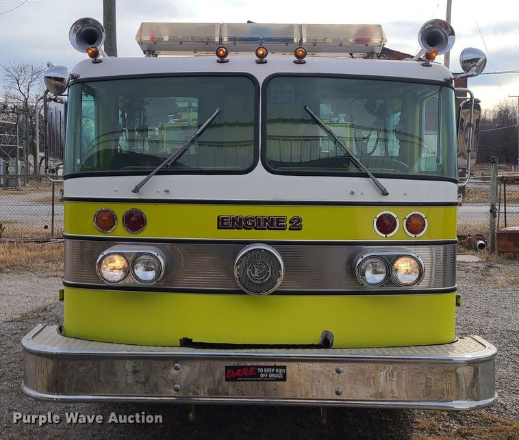 image for item GB9180 1974 Pierce A1823-301  pumper fire truck