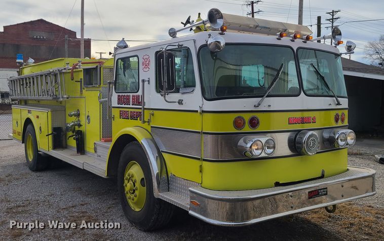 image for item GB9180 1974 Pierce A1823-301  pumper fire truck