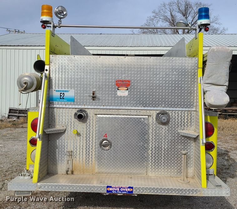 image for item GB9180 1974 Pierce A1823-301  pumper fire truck