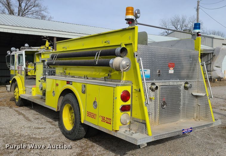 image for item GB9180 1974 Pierce A1823-301  pumper fire truck