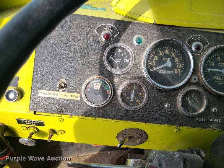 image for item GB9180 1974 Pierce A1823-301  pumper fire truck