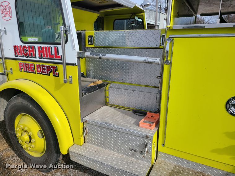 image for item GB9180 1974 Pierce A1823-301  pumper fire truck