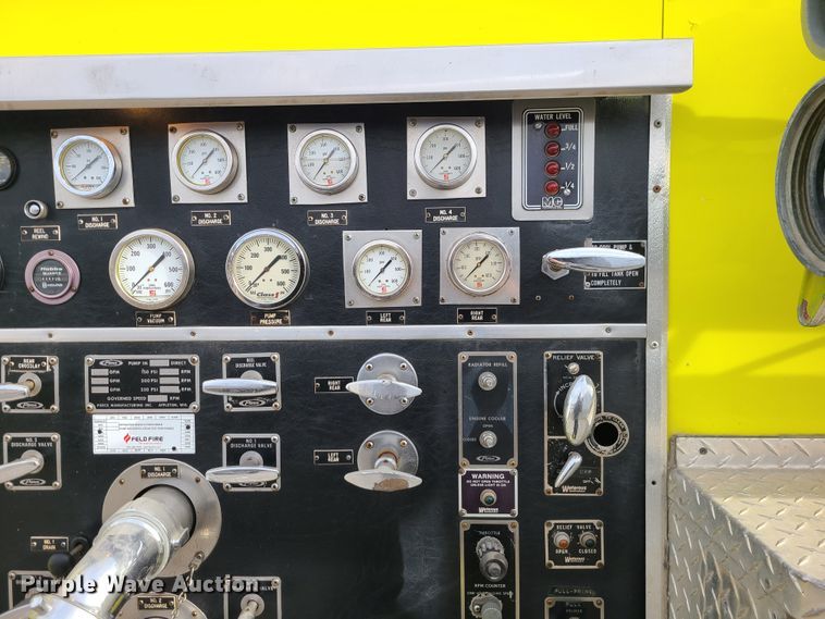 image for item GB9180 1974 Pierce A1823-301  pumper fire truck