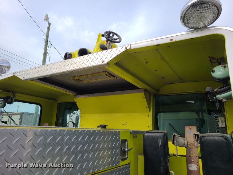 image for item GB9180 1974 Pierce A1823-301  pumper fire truck