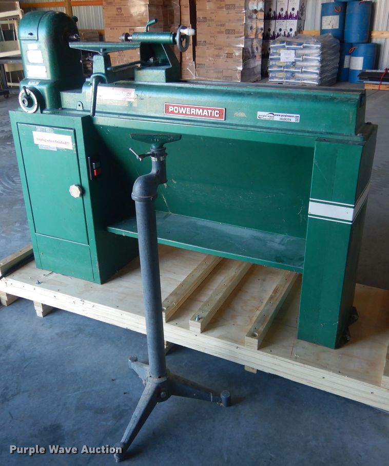 image for item HU9374 Powermatic 45  wood lathe