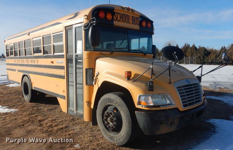 image for item HU9375 2008 Blue Bird Vision  school bus