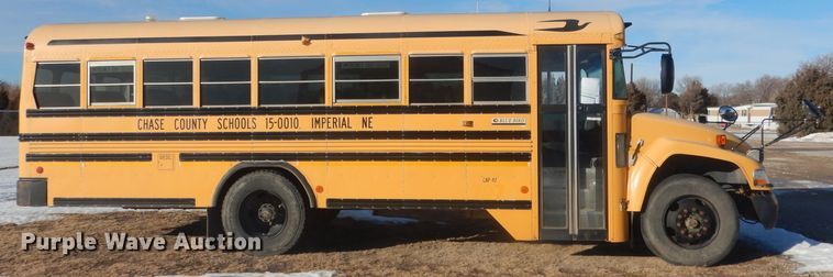 image for item HU9375 2008 Blue Bird Vision  school bus