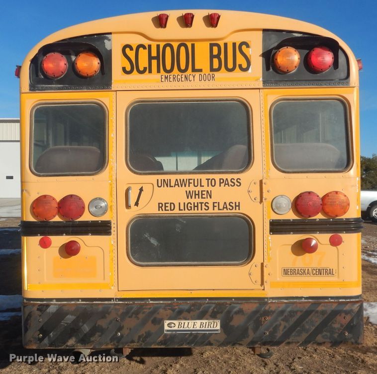 image for item HU9375 2008 Blue Bird Vision  school bus