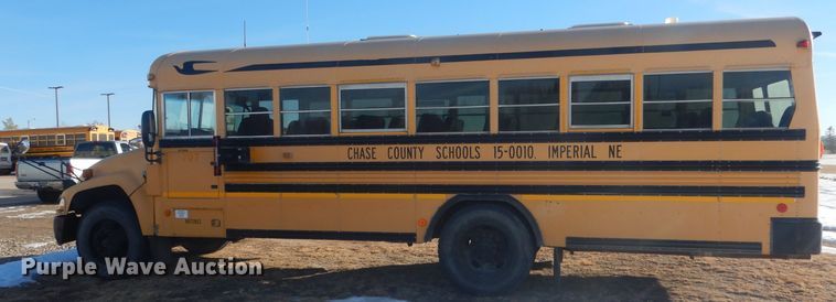 image for item HU9375 2008 Blue Bird Vision  school bus