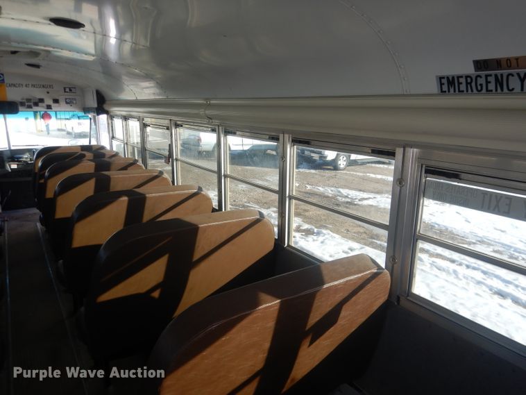 image for item HU9375 2008 Blue Bird Vision  school bus