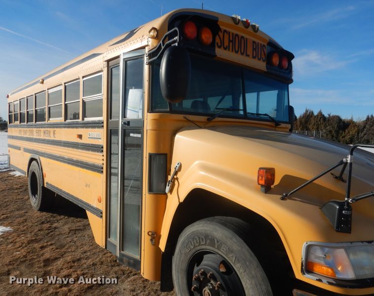 image for item HU9375 2008 Blue Bird Vision  school bus