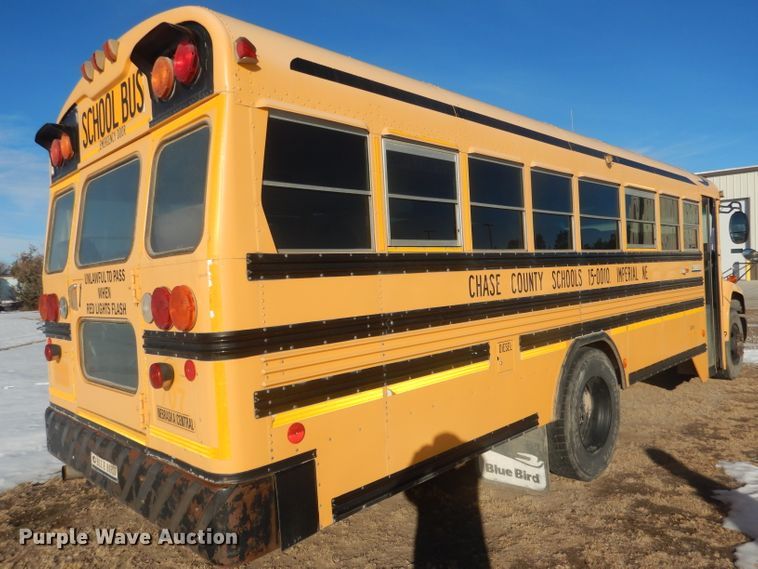 image for item HU9375 2008 Blue Bird Vision  school bus