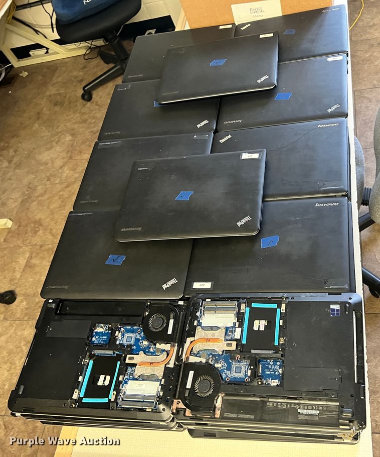 image for item ID9649 (133) Lenovo ThinkPad laptops