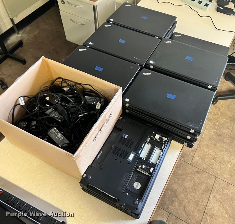 image for item ID9649 (133) Lenovo ThinkPad laptops