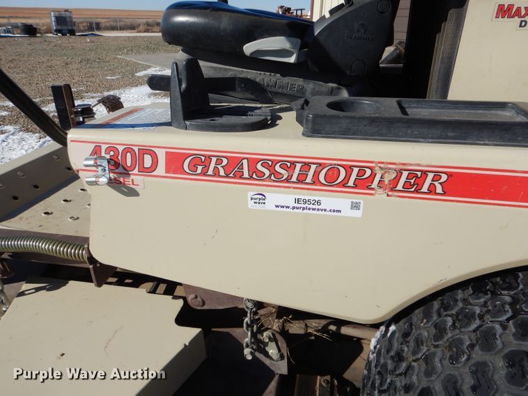 image for item IE9526 2013 Grasshopper 430D  ZTR lawn mower