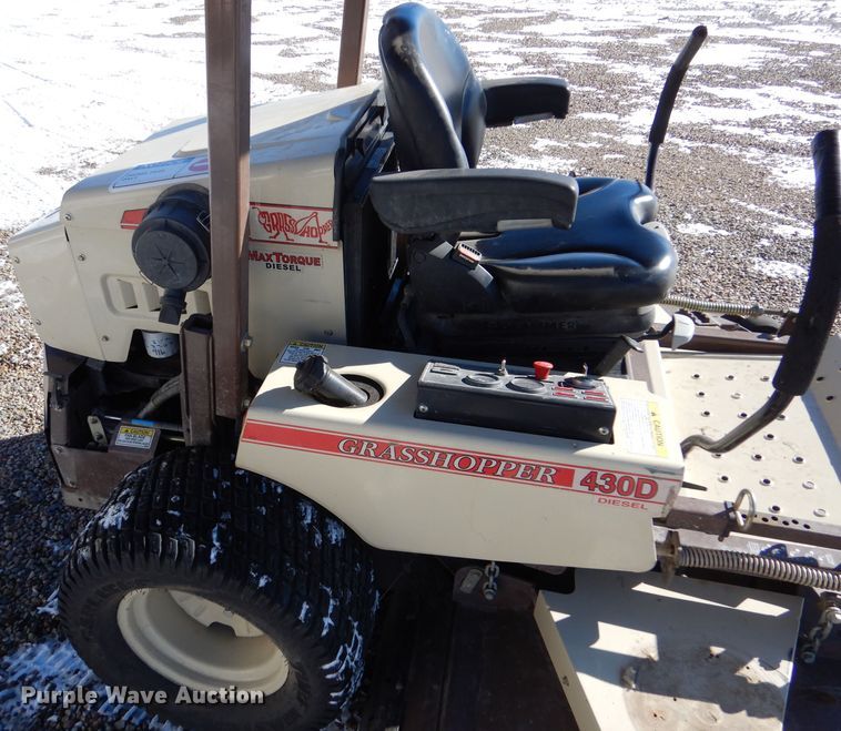 image for item IE9526 2013 Grasshopper 430D  ZTR lawn mower