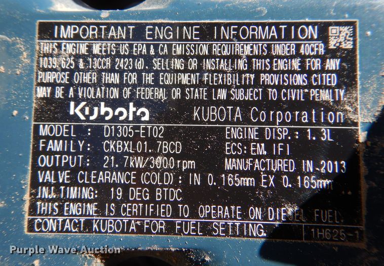 image for item IE9526 2013 Grasshopper 430D  ZTR lawn mower