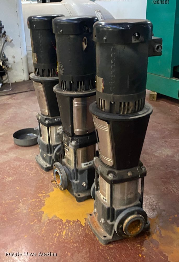 image for item IG9530 (3) Grundfos CR-45 pumps