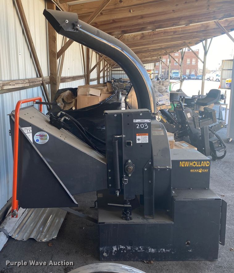 image for item IG9578 Bradco Bear Cat 74800  skid steer wood chipper