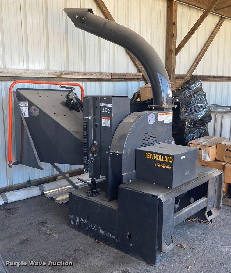 image for item IG9578 Bradco Bear Cat 74800  skid steer wood chipper