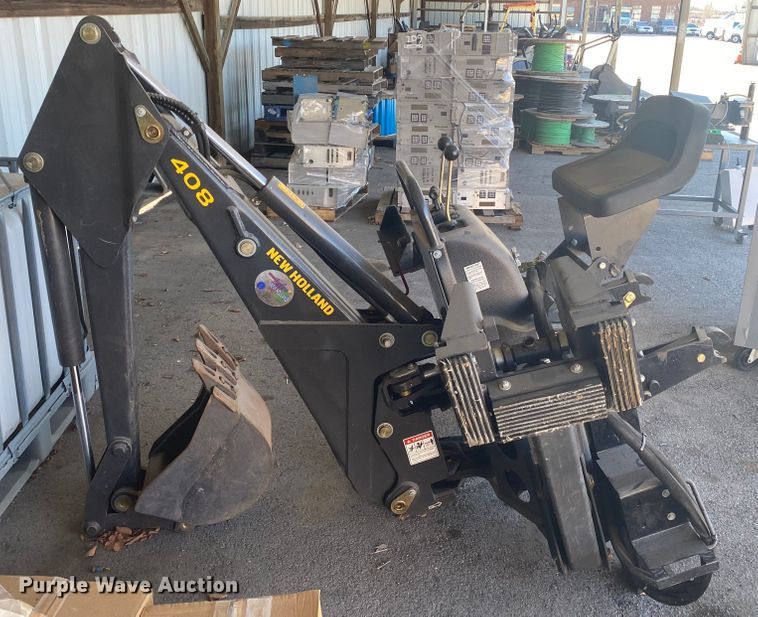 image for item IG9579 Bradco 408  skid steer backhoe