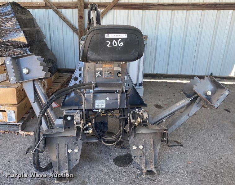 image for item IG9579 Bradco 408  skid steer backhoe