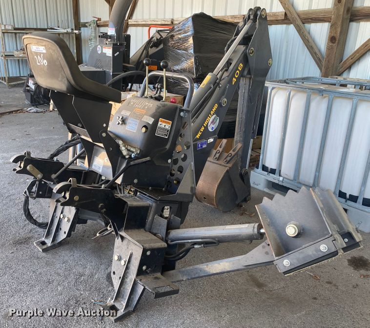 image for item IG9579 Bradco 408  skid steer backhoe