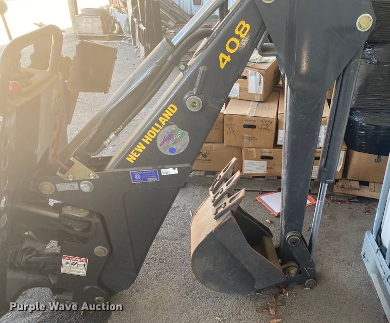 image for item IG9579 Bradco 408  skid steer backhoe