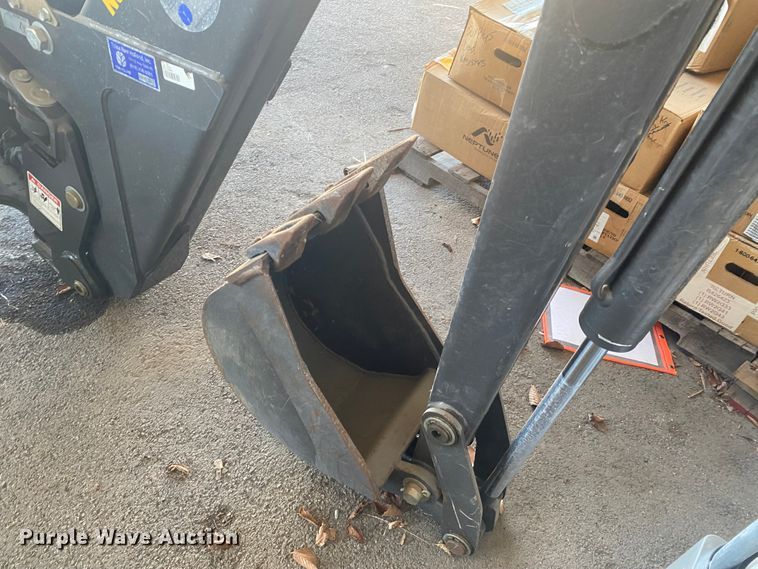 image for item IG9579 Bradco 408  skid steer backhoe