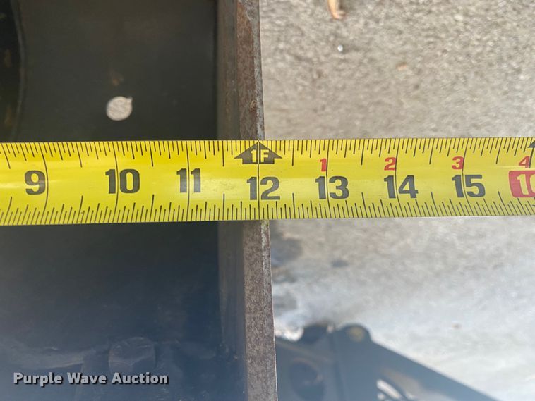 image for item IG9579 Bradco 408  skid steer backhoe