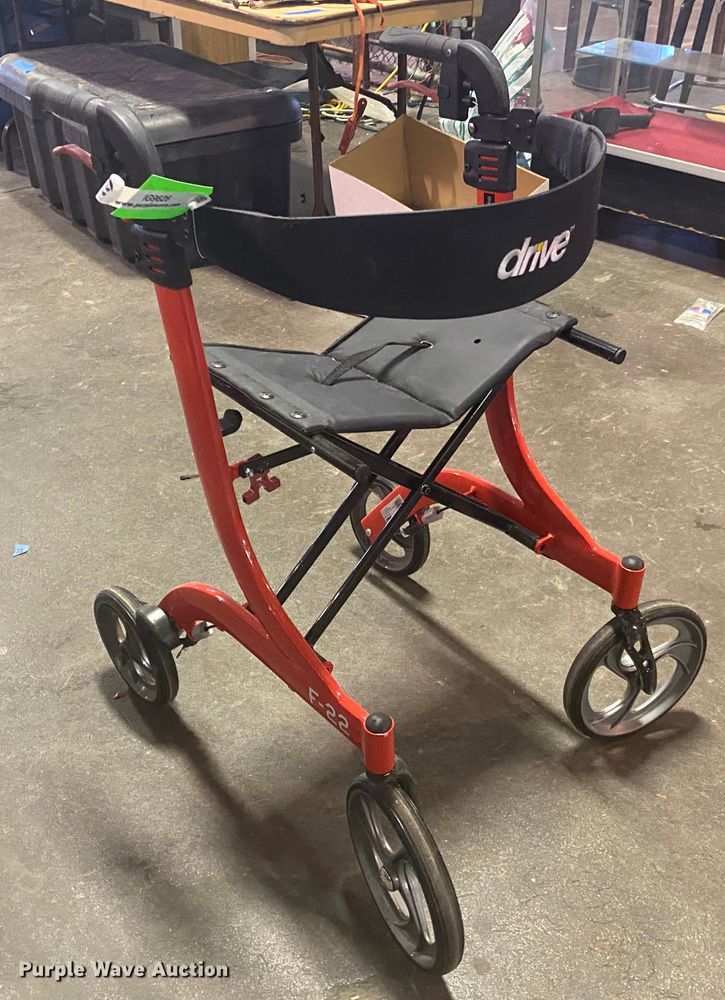 image for item IG9626 Drive GV974RD-T/F-22 Rollator walker